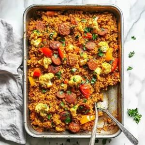 Chorizo Cauliflower Rice