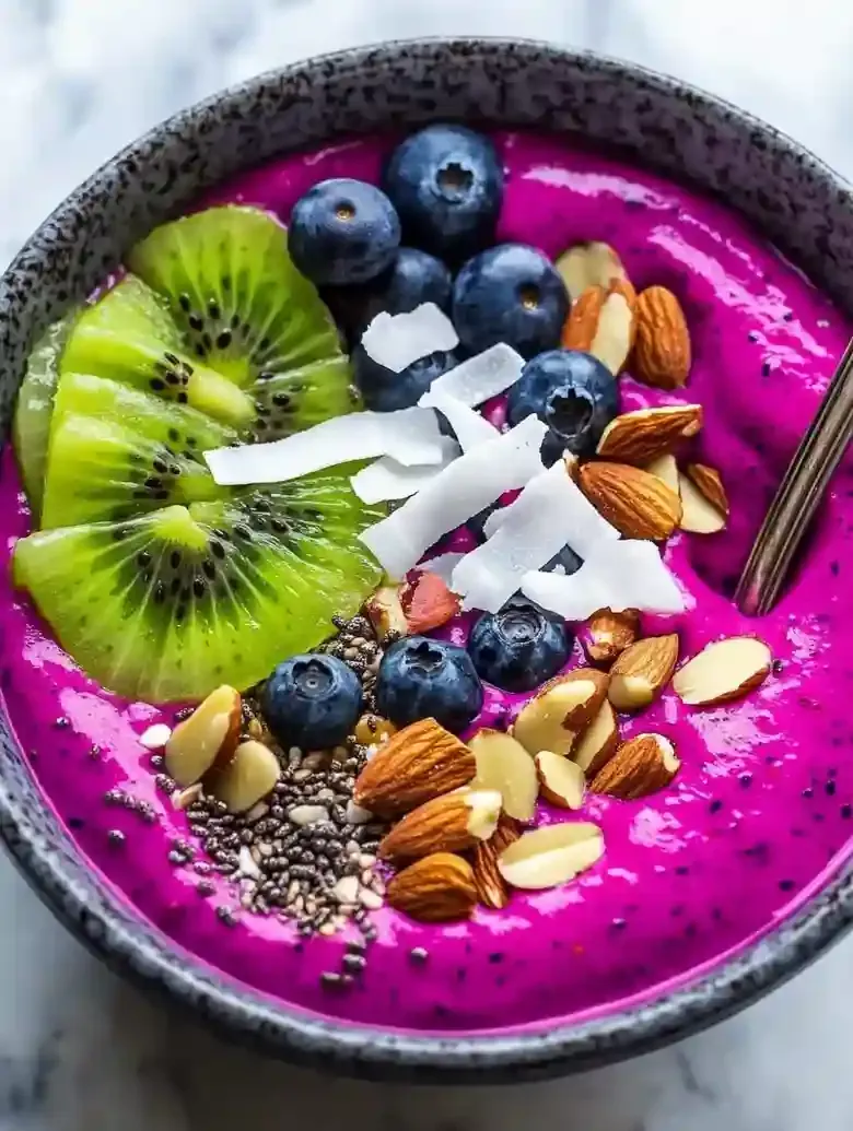 Dragon Fruit Smoothie Bowl Recipe