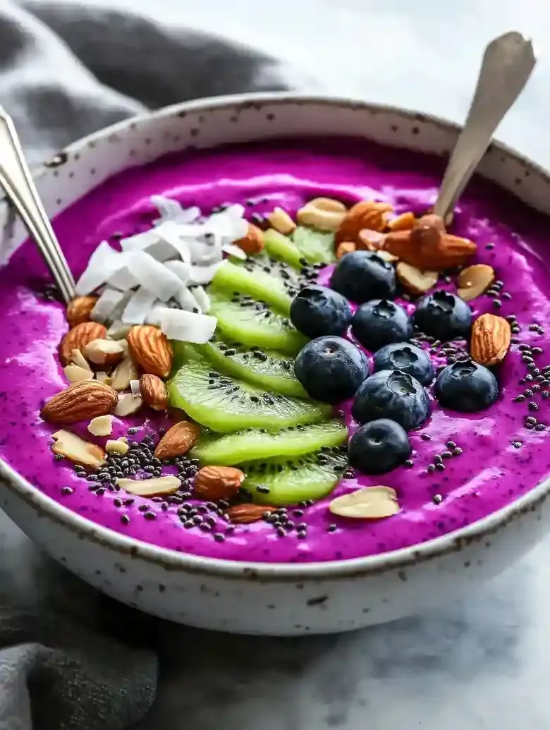 Dragon Fruit Smoothie Bowl Recipe