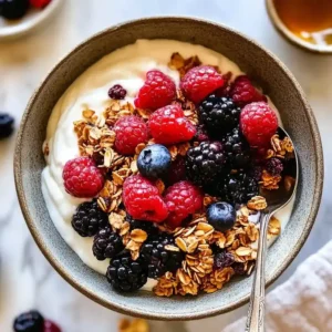 Greek Yogurt Bowls with Berries