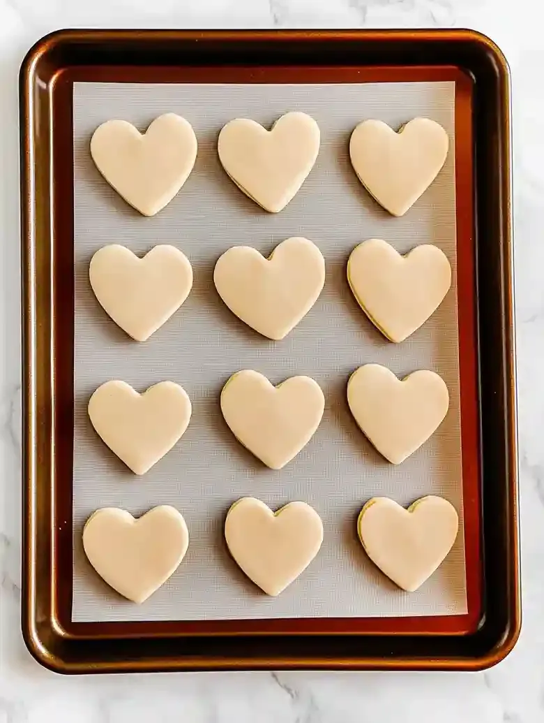 Heart Shaped Sugar Cookies
