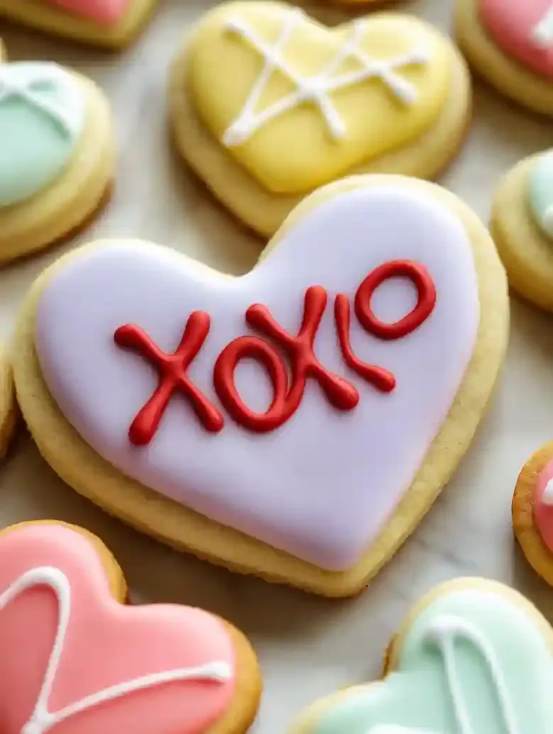 Heart Shaped Sugar Cookies