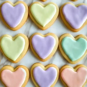 Heart Shaped Sugar Cookies