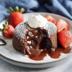 Mini Lava Cakes For Two