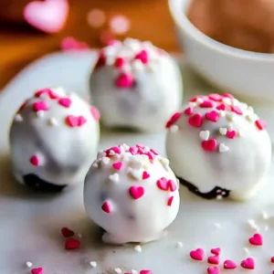 Oreo Balls for Valentine's Day