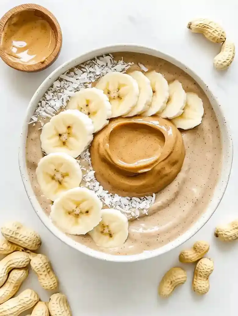 Peanut Butter Banana Smoothie Bowl