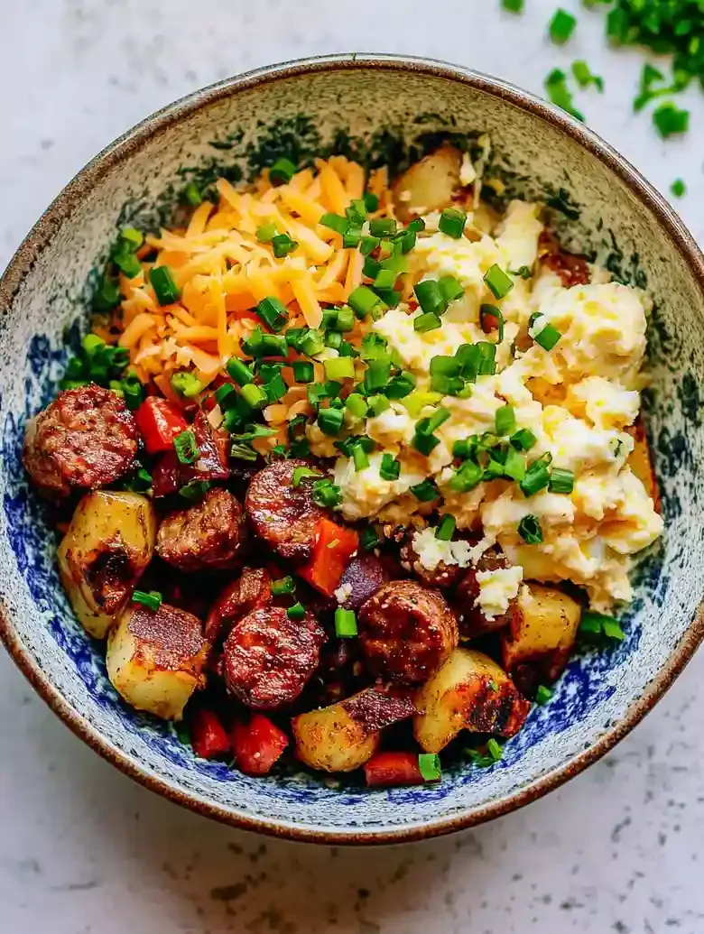 Sausage and Potato Breakfast Bowls