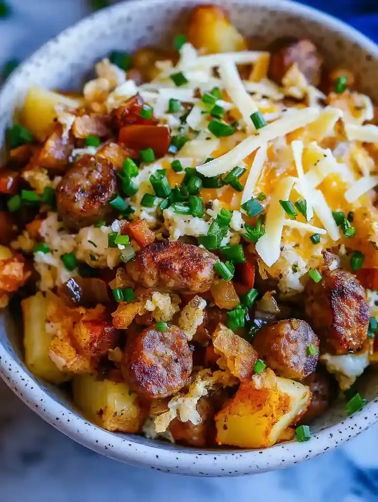 Sausage and Potato Breakfast Bowls