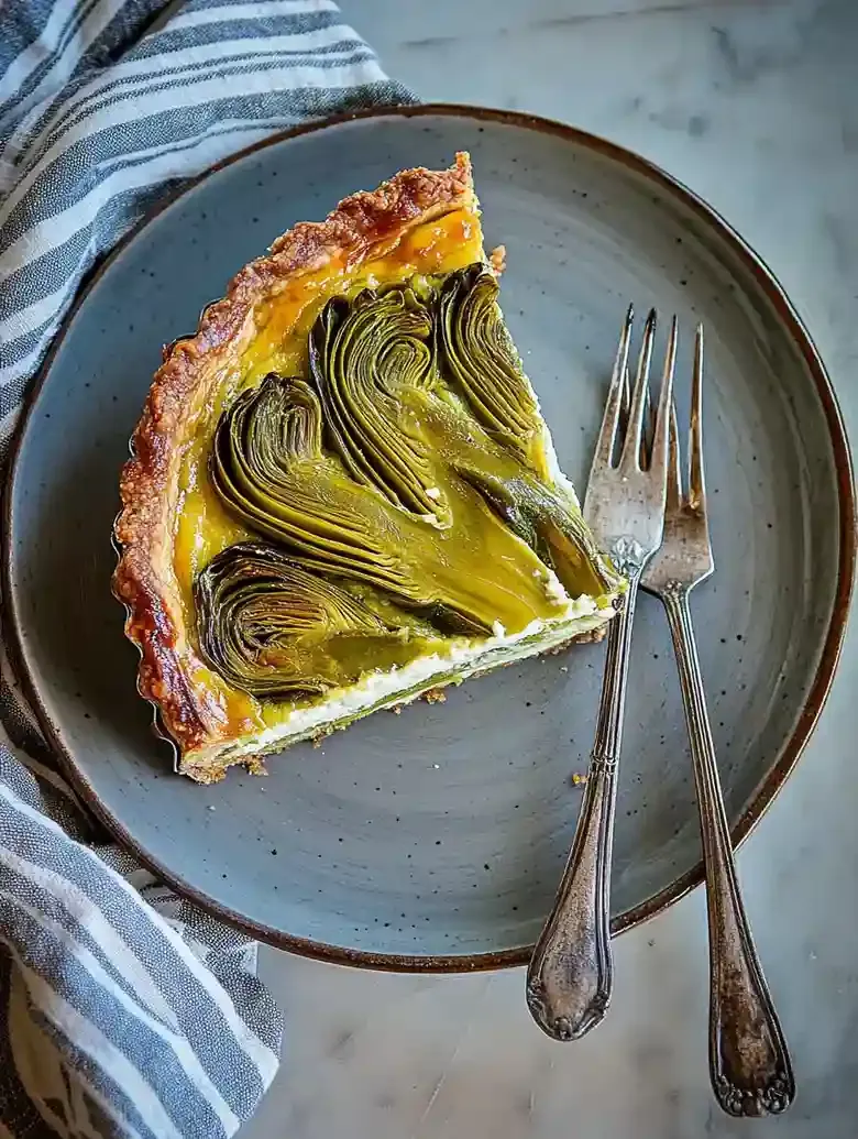 Artichoke and Ricotta Tart