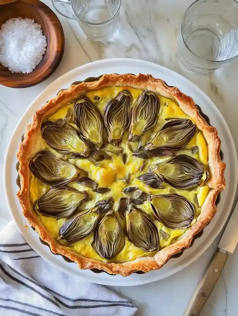 Artichoke and Ricotta Tart