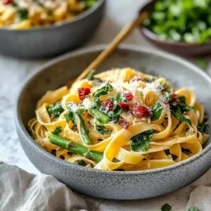 Asparagus and Prosciutto Pasta