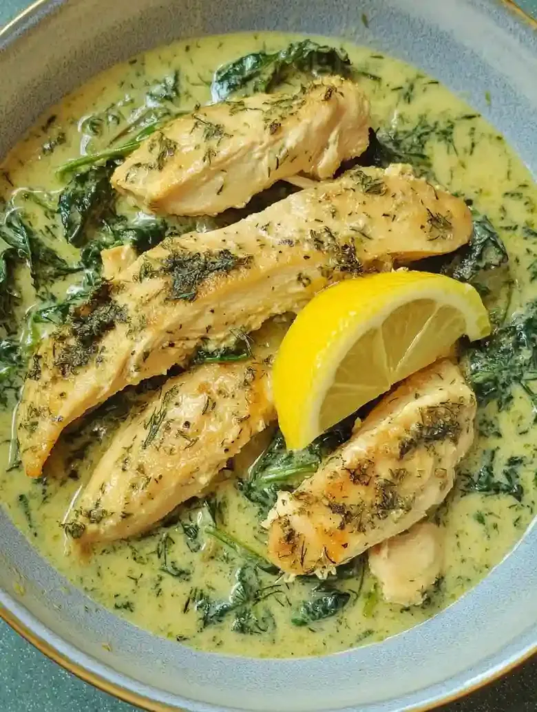 Authentic Greek Chicken Fricassee Recipe