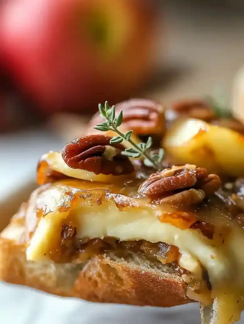 Baked Brie with Maple Cinnamon Apples
