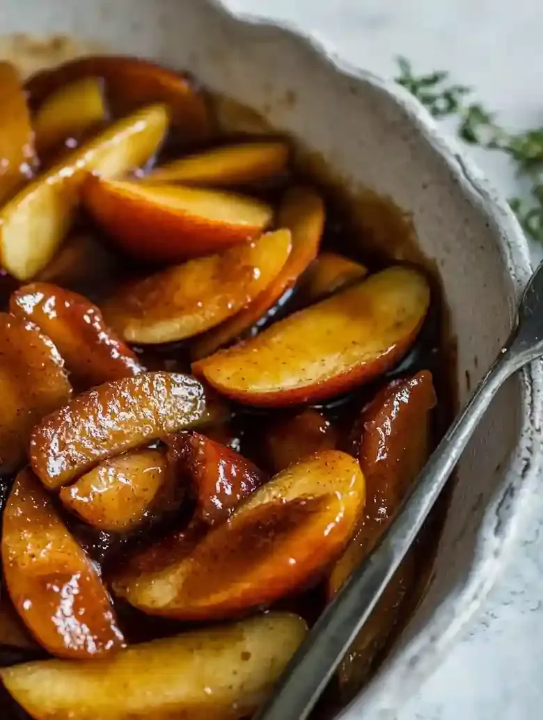 Baked Brie with Maple Cinnamon Apples