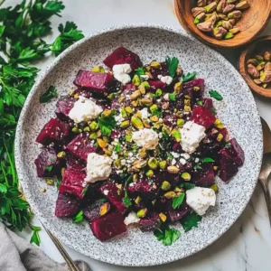 Beet Salad with Feta for Spring Appetizers