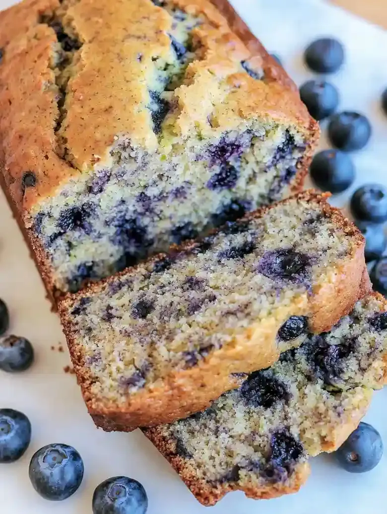 Blueberry Lemon Zucchini Bread