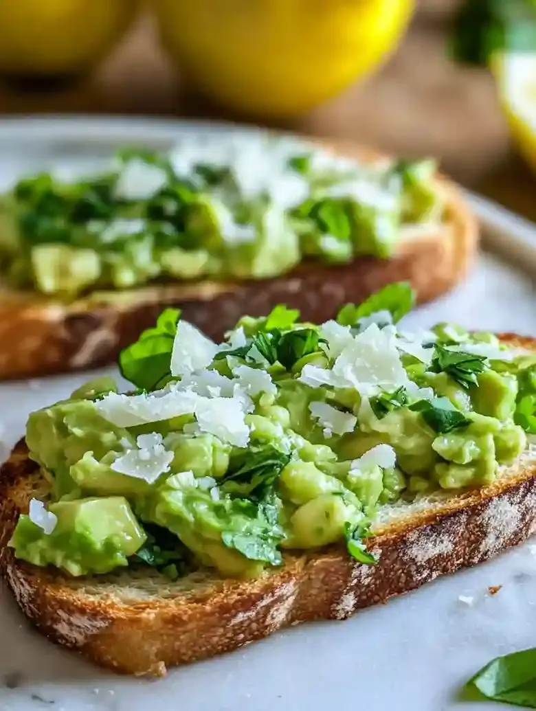 Broad Bean Bruschetta for Spring Appetizers