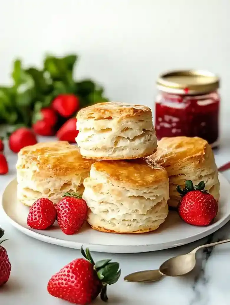 buttermilk biscuits with honey bourbon jam