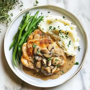 Chicken Marsala with Mushrooms and Wine Sauce