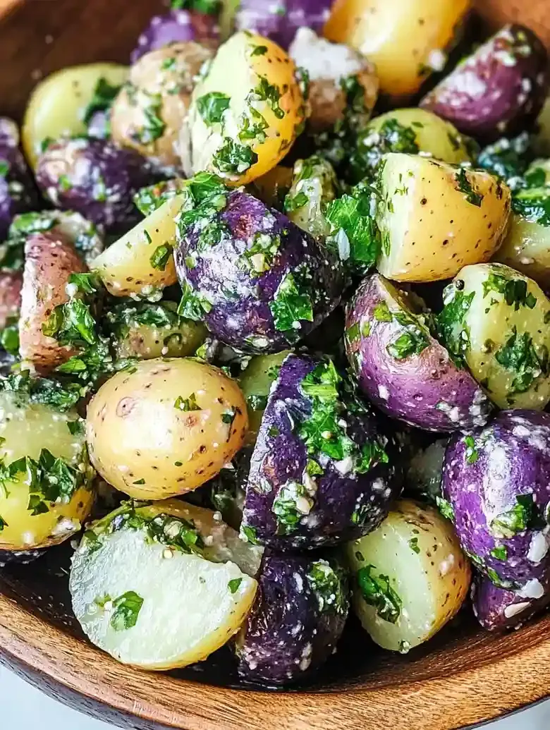 Chimichurri Potato Salad with Herbs