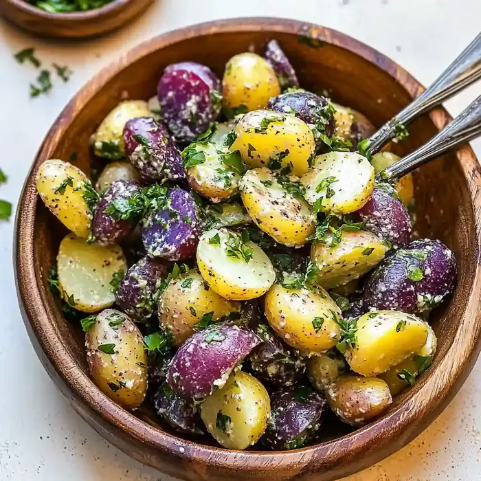 Chimichurri Potato Salad with Herbs