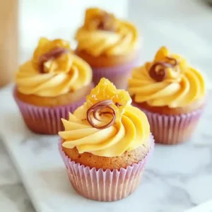 Chocolate Cupcakes with Honey