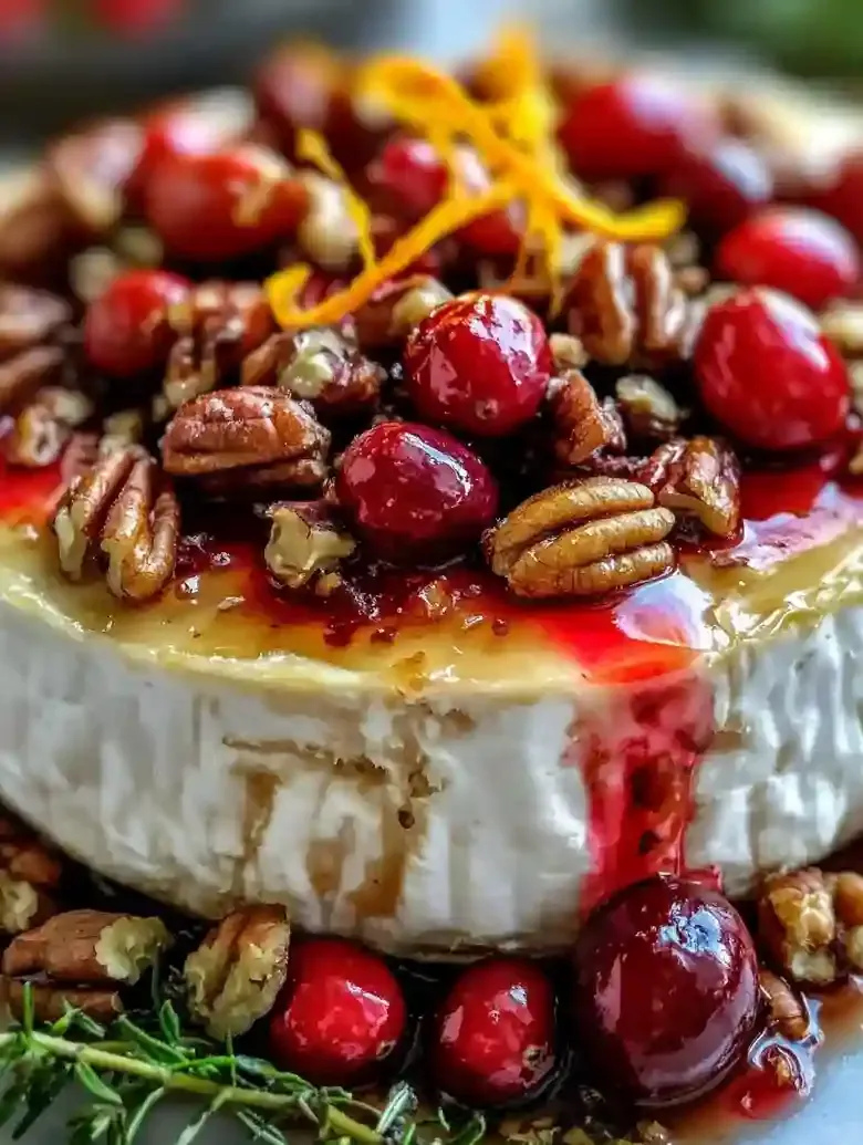 Cranberry Pecan Baked Brie