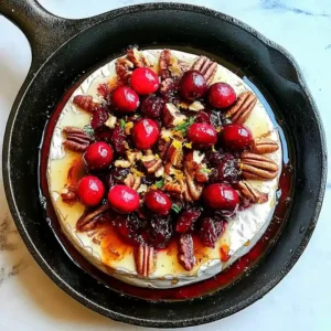 Cranberry Pecan Baked Brie