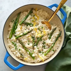 Creamy Asparagus Risotto