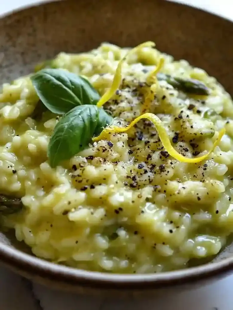 Creamy Asparagus Risotto