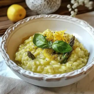 Creamy Asparagus Risotto
