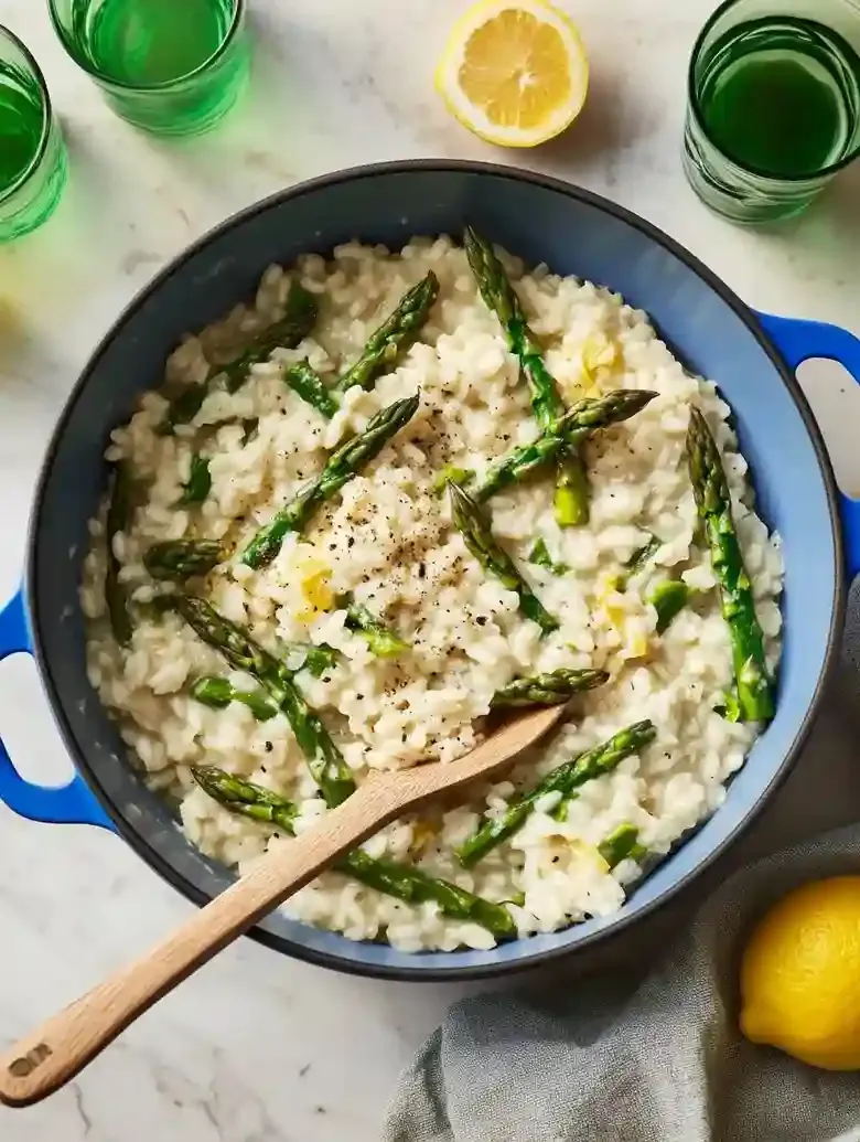 Creamy Asparagus Risotto