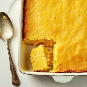 Creamy Greek Yogurt Corn Casserole