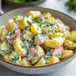 Creamy Horseradish Potato Salad