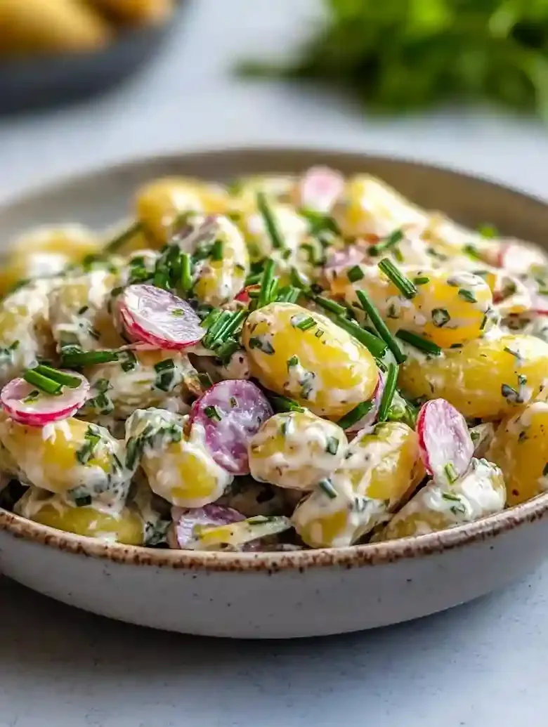 Creamy Horseradish Potato Salad