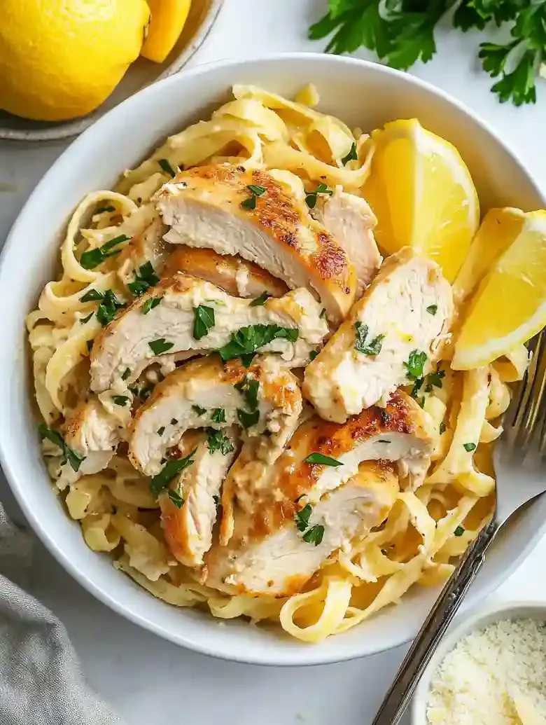 Creamy Lemon Chicken Pasta