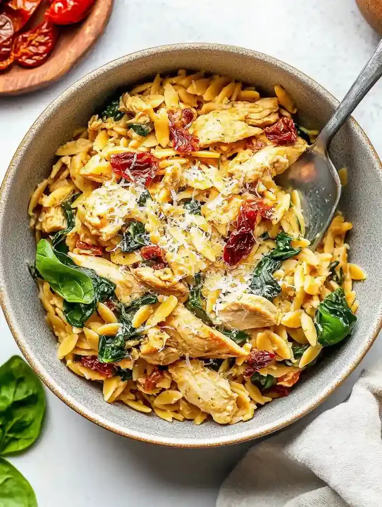 Creamy Marry Me Chicken Orzo
