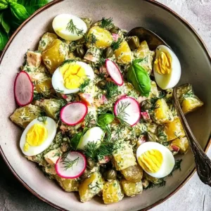 Creamy Potato Salad with Capers