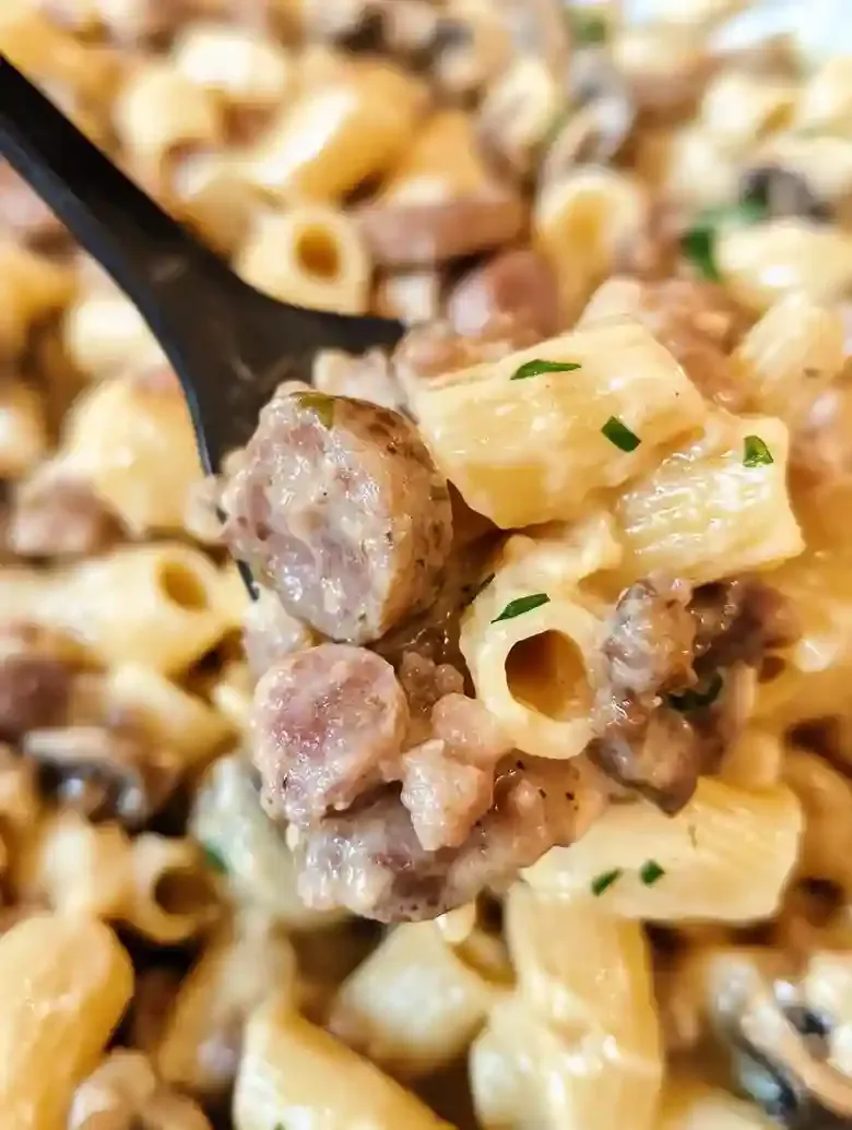 Creamy Sausage and Mushroom Pasta Dish