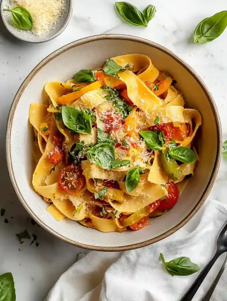 Creamy Vegetable Pasta Primavera