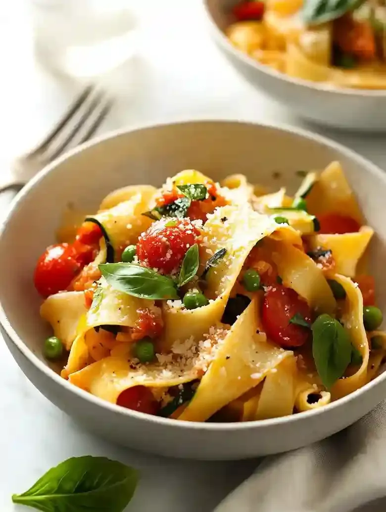 Creamy Vegetable Pasta Primavera