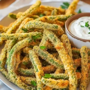 Crispy Green Bean Fries for Spring Appetizers