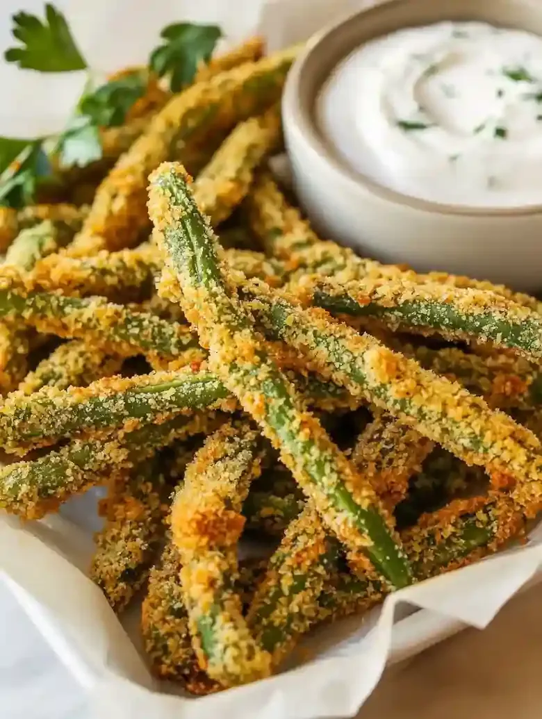Crispy Green Bean Fries for Spring Appetizers