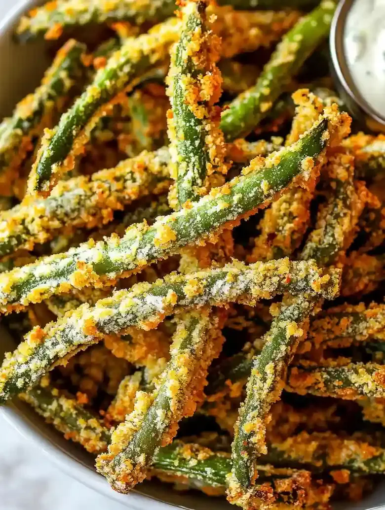 Crispy Green Bean Fries for Spring Appetizers