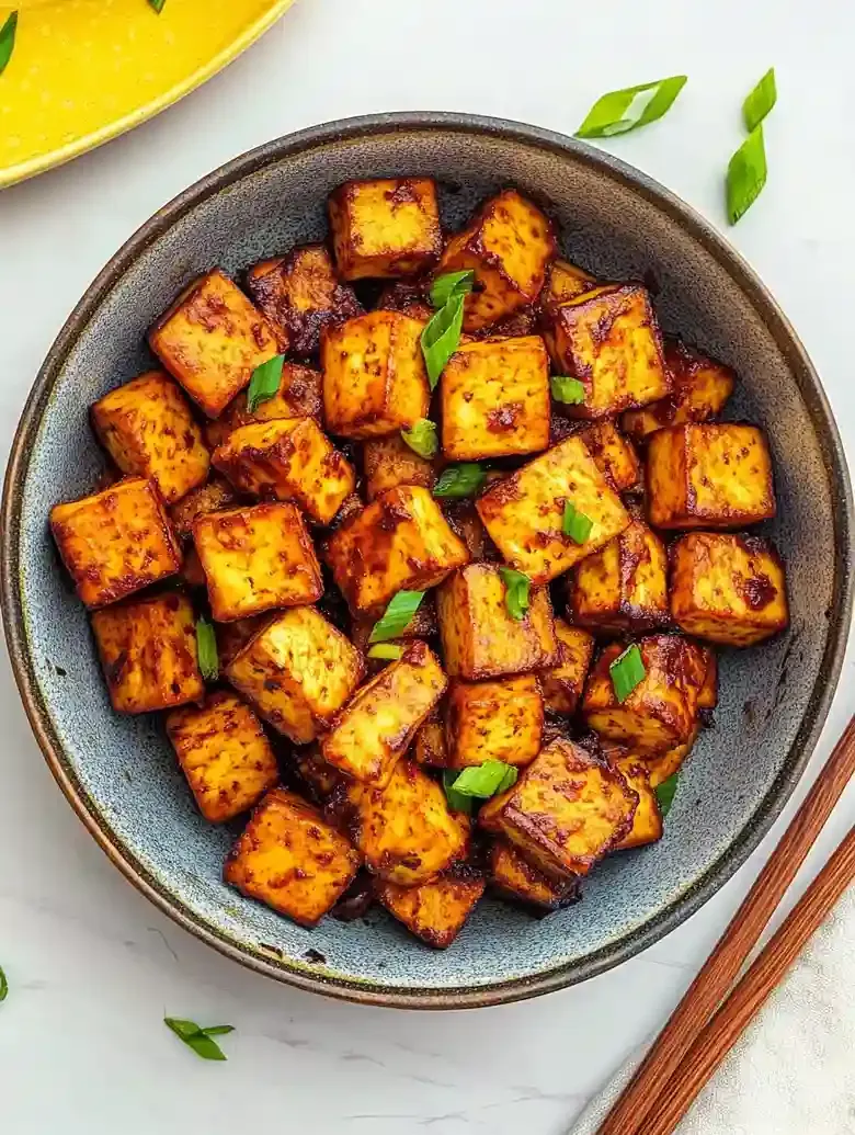 Crispy Tofu Vegetable Stir Fry Recipe