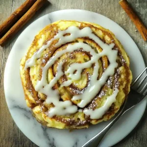 Delicious Cinnamon Swirl Pancakes