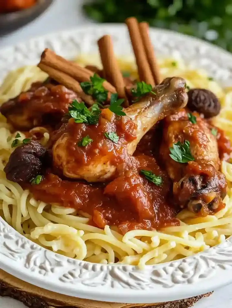 Delicious Greek Braised Chicken