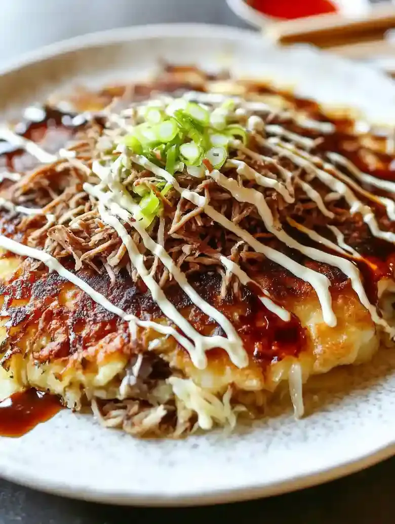 Delicious Okonomiyaki Pancake Recipe