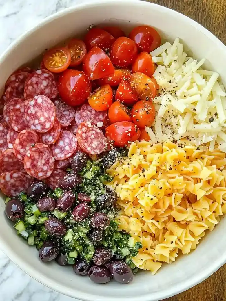 Delicious Salami Pasta Salad Recipe