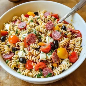 Delicious Salami Pasta Salad Recipe